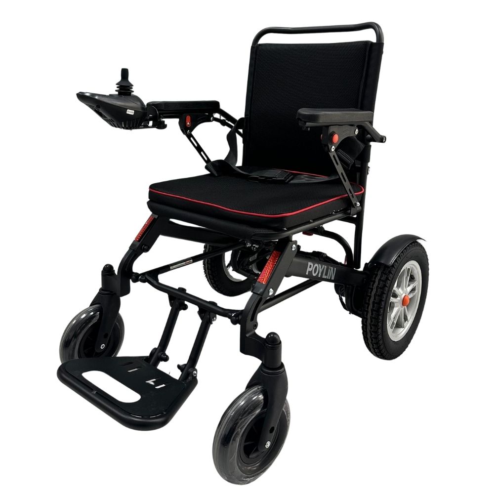 Mersin Poylin P205 Hafif Katlanabilir Akülü Tekerlekli Sandalye